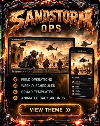 Sandstorm Ops theme
